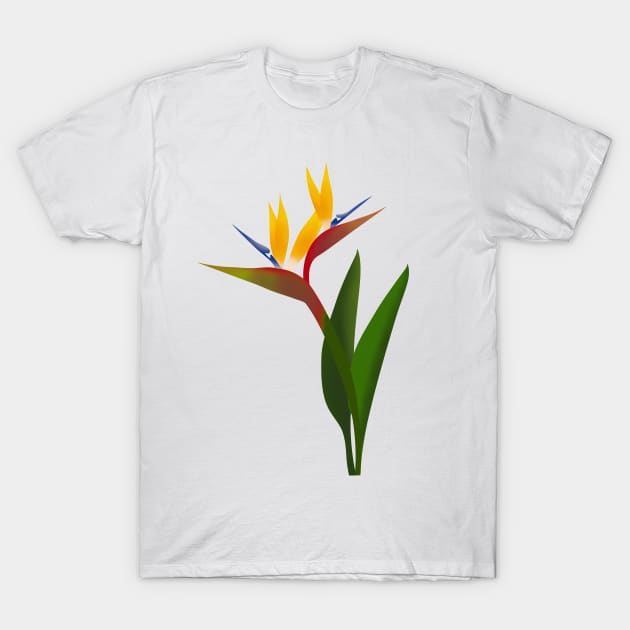 Bird of Paradise T-Shirt by CorrieMick